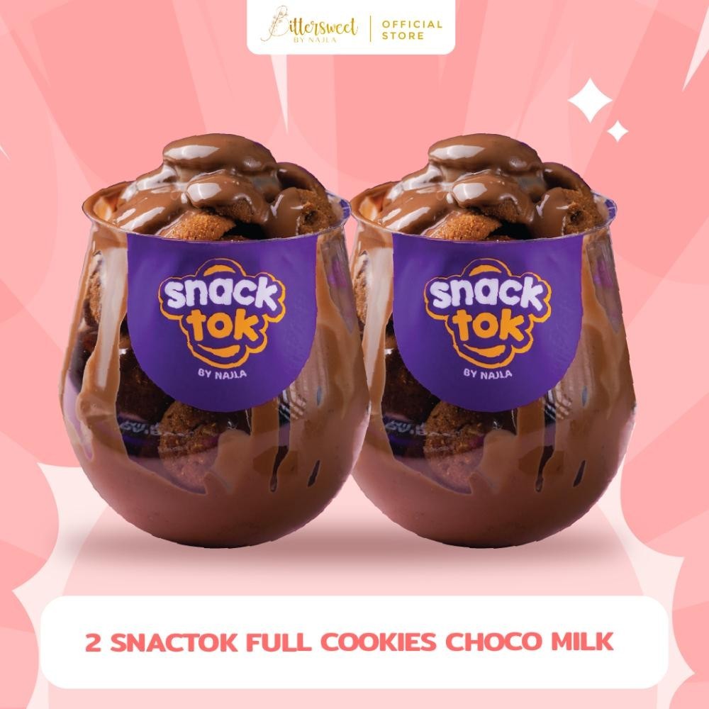 

Bittersweet by Najla - Bundle 2 Snacktok Full Cookies Choco Milk