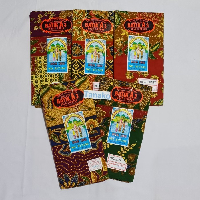 Kain Sarung Batik Doa Ibu(Batik A3)/Bisa Utk Baju & Ibu Melahirkan.