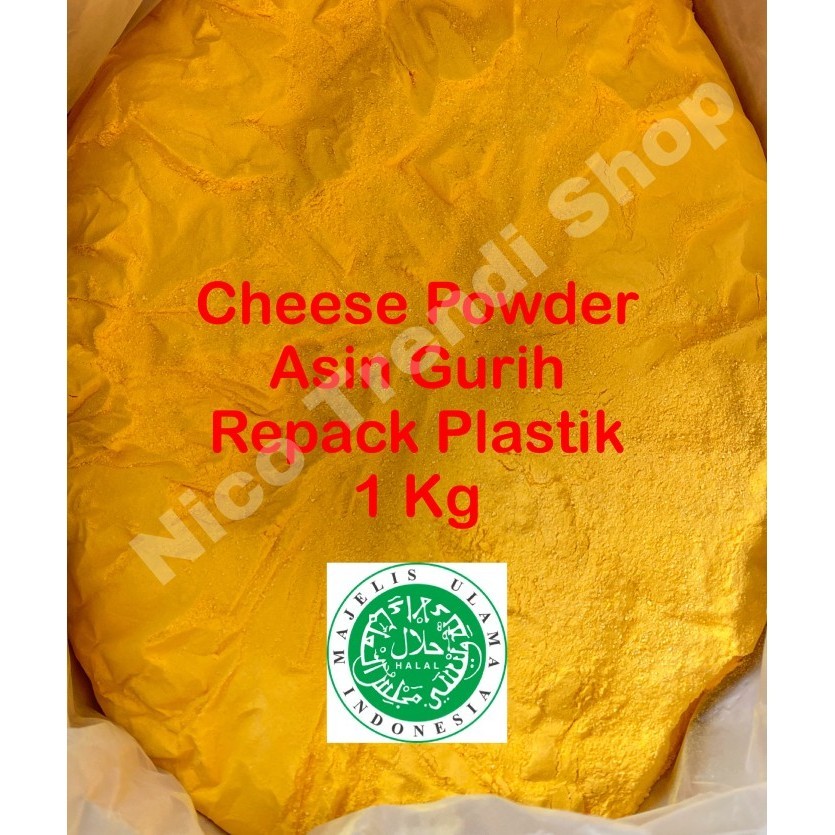 

Cheese Powder 1Kg, Bubuk Keju Asin Gurih