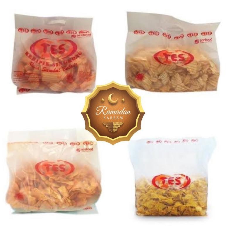 

TES 500 GR (KERIPIK SINGKONG BAKAR BALADO / SINGKONG KEJU / TORTILLA JAGUNG / TORTILLA BBQ / STIK BALADO / STIK KEJU / TWIST CORN / TWIS TWIS) CEMILAN SNACK KILOAN SERBA TES / PACKAGING TES