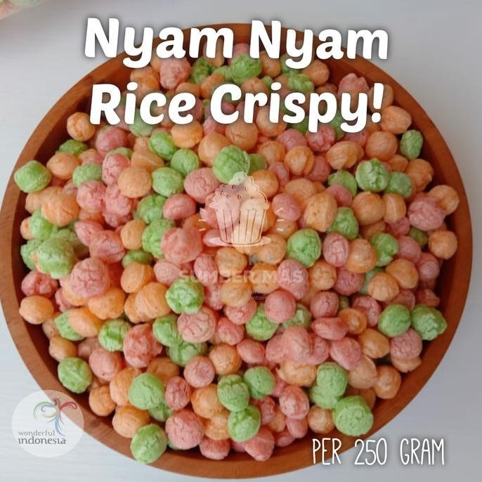 

Nyam nyam Rice Crispy Kiloan Murah 500 Gram I NYAMNYAM / RICE CRISPY