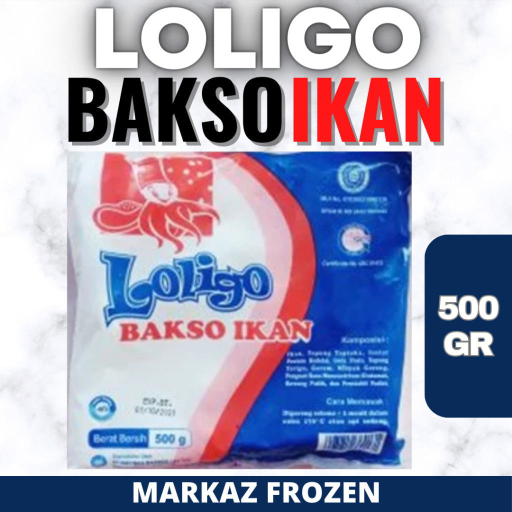 

LOLIGO BAKSO IKAN 500GR (20/Q)