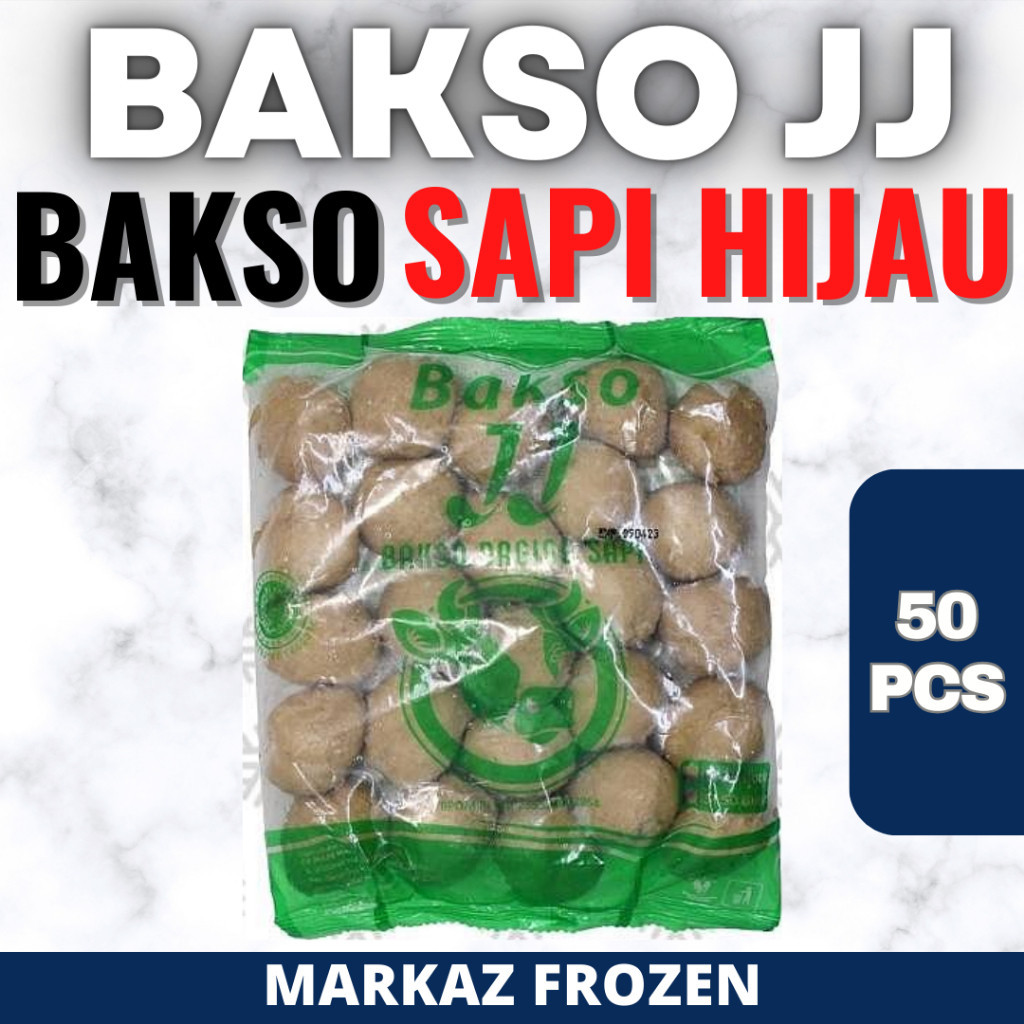 

BAKSO JJ HIJAU 50BJ (10/Q)