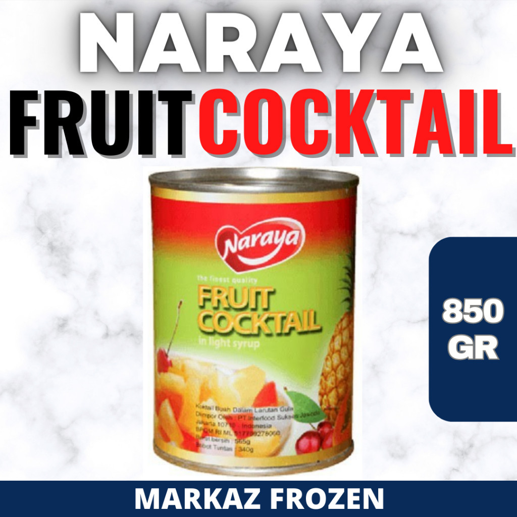 

NARAYA FRUIT COCKTAIL 850GR (12/Q)