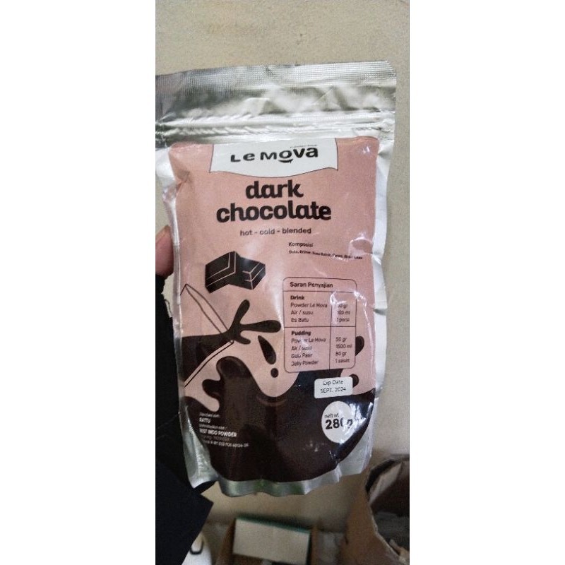 

Bubuk Cokelat ( Merk Lemova Dark Cokelat 280gr )