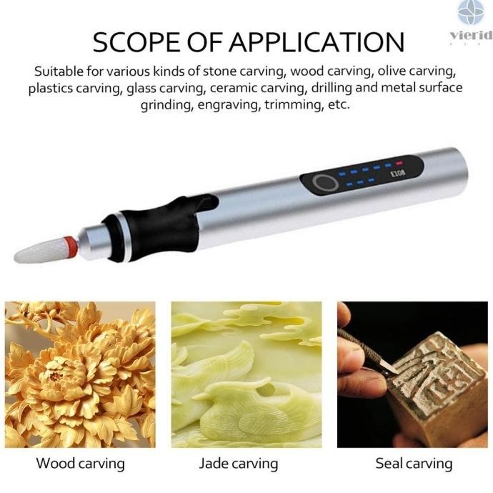 

Portable Engraving Pen Mini Electric Drill Pen Led Speed Display