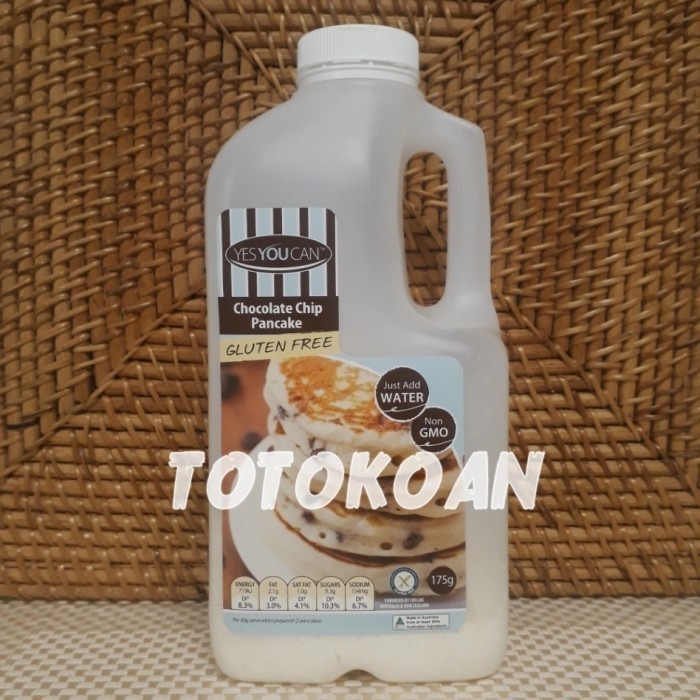 

Yes You Can Chocolate Chip Pancake Gluten Free 175 Gr