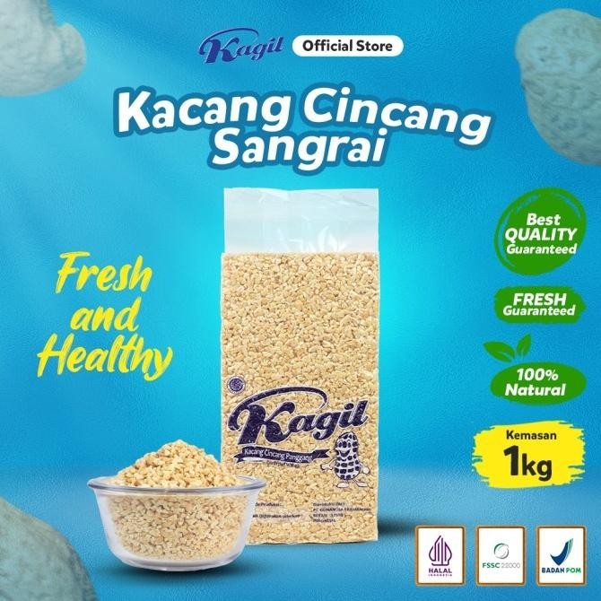 

Kacang Sangrai - Kagil Chopped Roasted Peanut 1kg