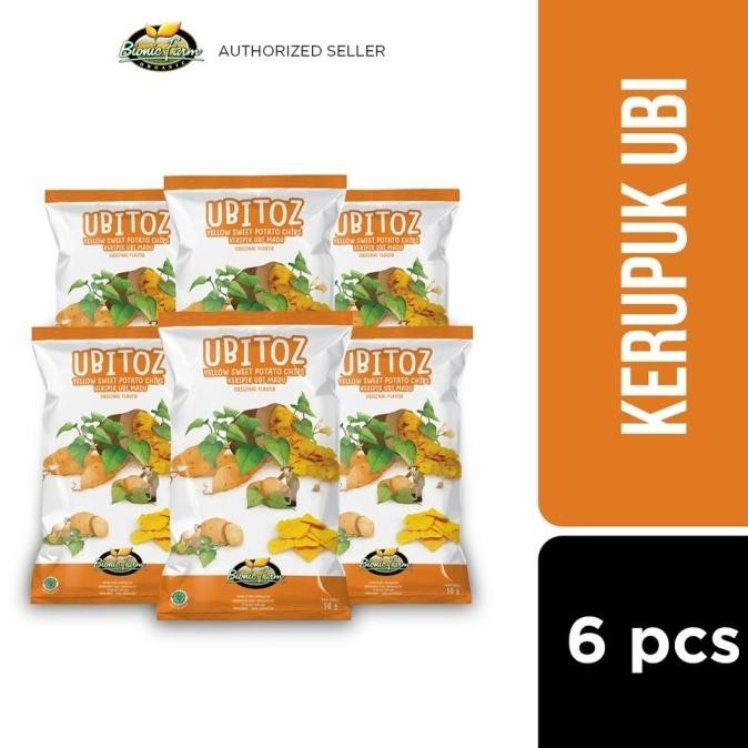 

Bionic Farm Ubitoz Kerupuk Ubi Madu 50G - 6 pcs