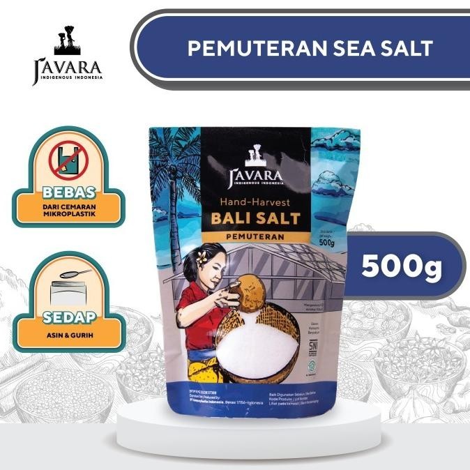 

Javara Pemuteran Sea Salt Garam Laut Alami 500 g