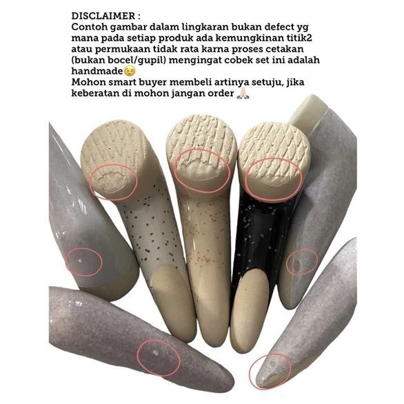 Set Cobek Keramik Estetik Cobek Viral / Uleg Keramik / Cobek Nordic / Cobek Estetik / Set Cobek Kera