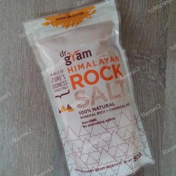 

Dr Gram Organic Natural Himalayan Pink Rock Salt Garam