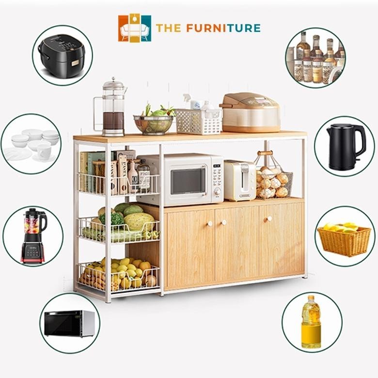 Rak Oven Microwave/ Rak Oven/ Kitchen Rack/ Rak Microwave/ Rak Bumbu/ Kitchen/ Rak Oven Microwave Ra