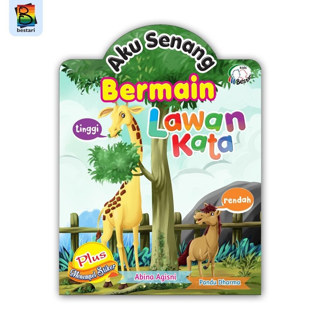 

Buku Aktivitas Anak PAUD/TK - Aku Senang Bermain Lawan Kata