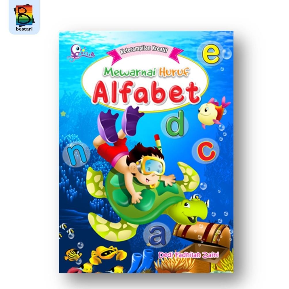 

Buku Anak - Buku Keterampilan Anak - Mewarnai Huruf Alfabet