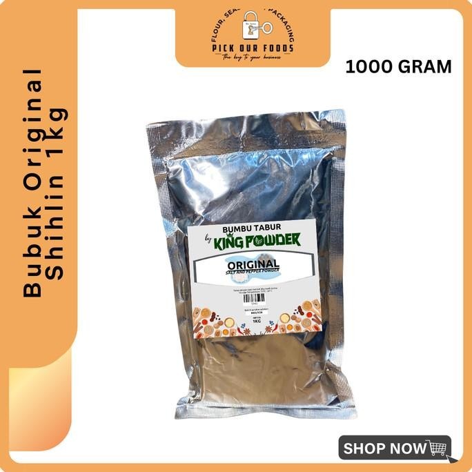 

Bubuk Original Shihlin / salt and paper / bumbu salt and paper 1kg