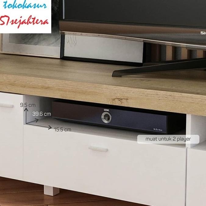 Meja TV - Benedict TV210 WHITE - Prodesign Bavarian