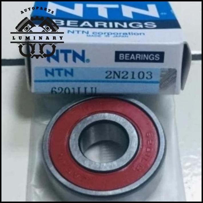 BALL BEARING BERING 6201LLU 6201 LLU NTN ORIGINAL