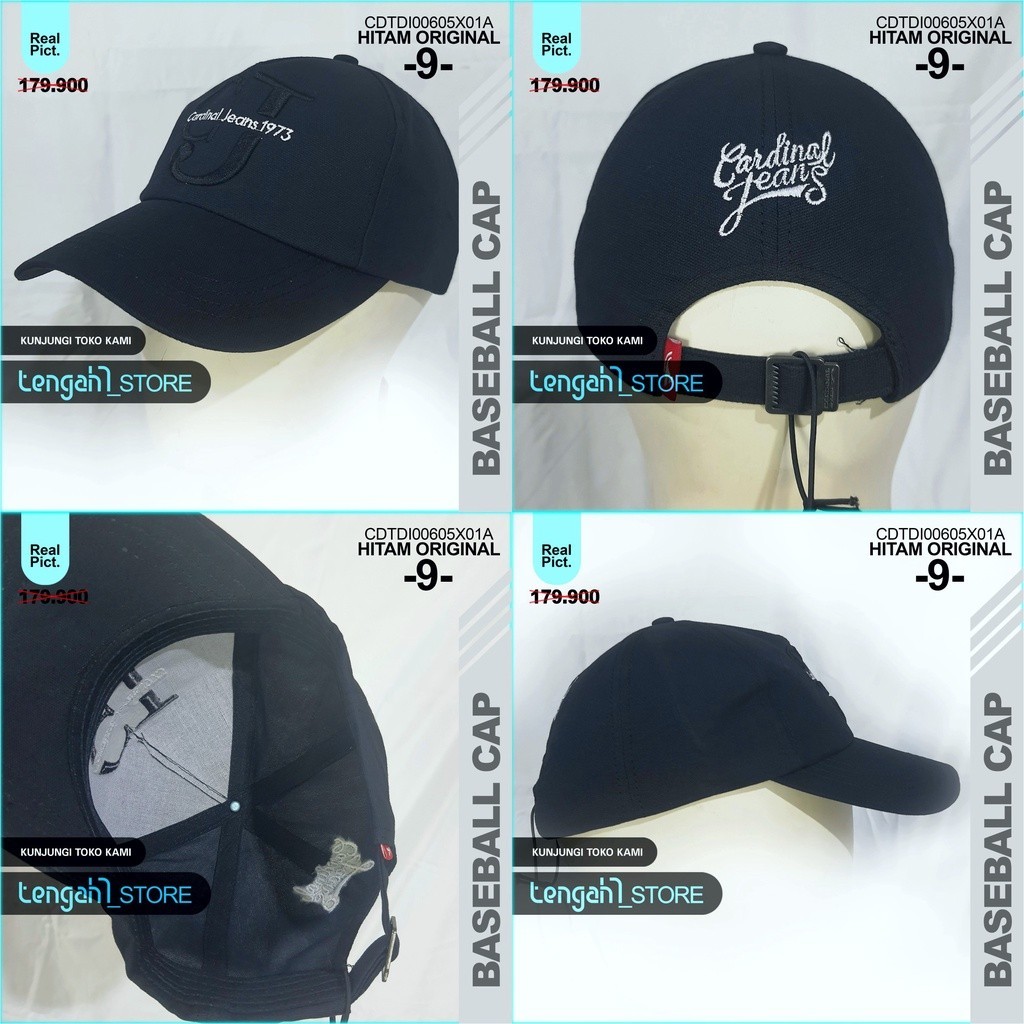 [LOOK STYLISH] Paling Murah Topi CARDINAL Original Topi Pria Topi Baseball Pria Baseball Cap