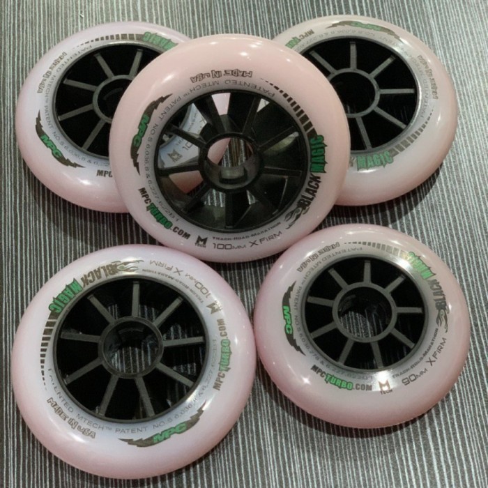 RODA SEPATU RODA INLESKATE MPC BLACK MAGIC XFIRM ORIGINAL BEST QUALITY