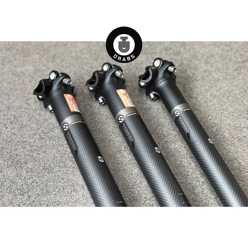 Seatpost toseek carbon banyak ukuran