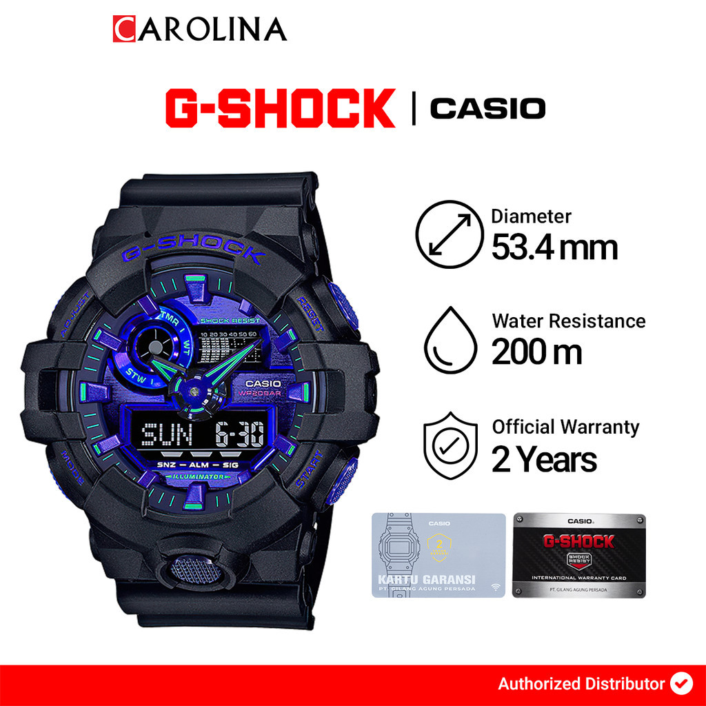 Jam Tangan Casio G-SHOCK GA-700VB-1A Pria