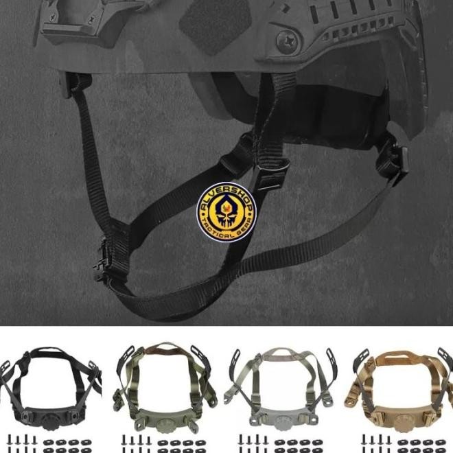 Tali Helm Tactical / Tali System Putar / Tali Helm Emerson Putar