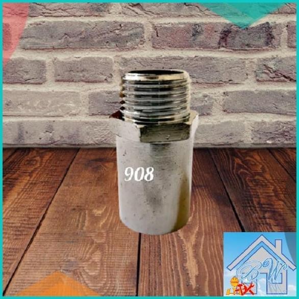 SOK SAMBUNG DRAT LUAR DALAM, SOK KRAN PIPA PANJANG ( 908 ) KUNINGAN 13