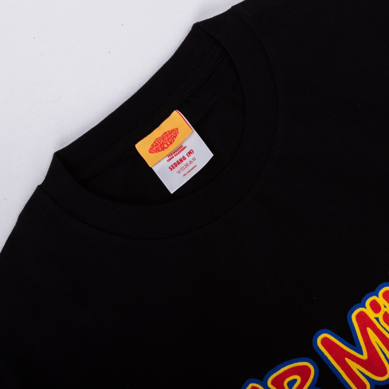 [LAST EDITION] CEKIDOT NasiPadang Everyday - Sinar Minang Black T-shirt