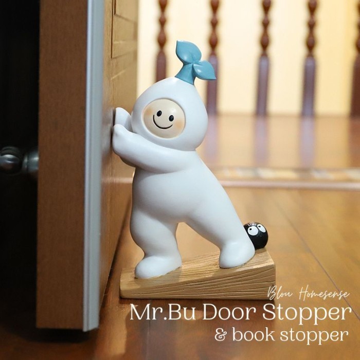 Blou Penahan Pengganjal Ganjal Pintu Buku Door Stopper Unik Lucu