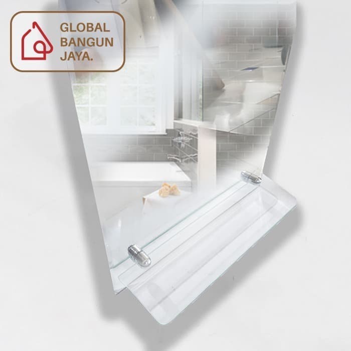 Cermin Kamar Mandi Oval / Cermin Murah