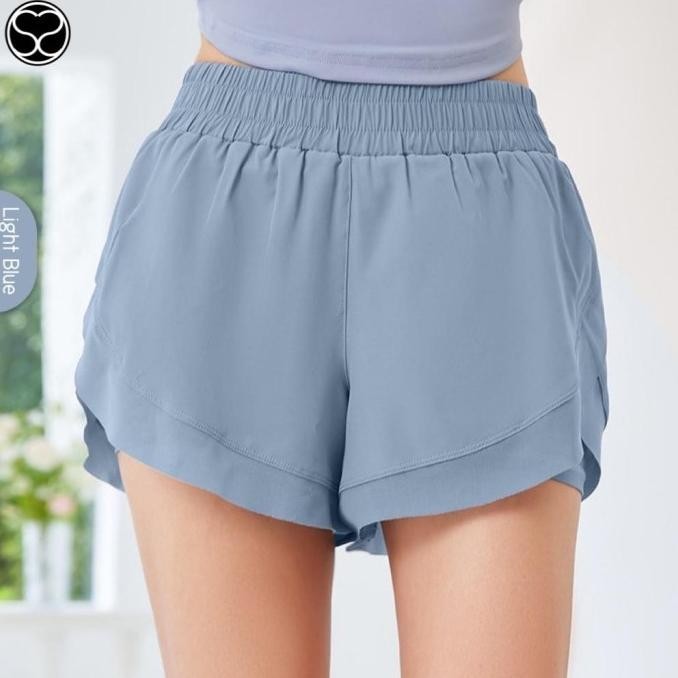 SecondShape - Yona Shorts Celana Pendek Olahraga Wanita Running Fitnes