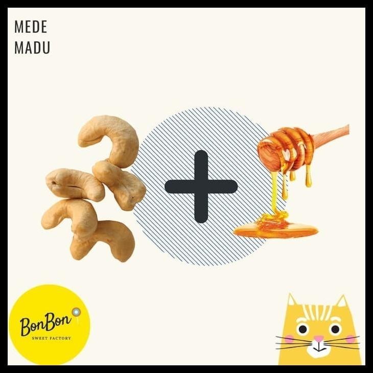 

Kacang Mede Madu 500 Gr / Kacang Mete Madu / Mede Manis / Honey Cashew Originalll 100%