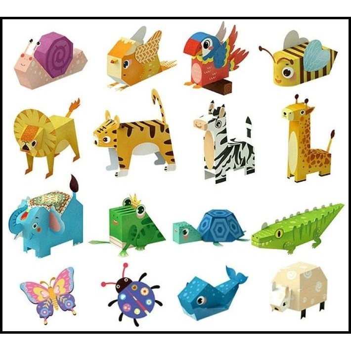 

GRATIS ONGKIR 3D MODEL DIY PAPER ORIGAMI CRAFT KIT / KERAJINAN ORIGAMI !!!!!!!