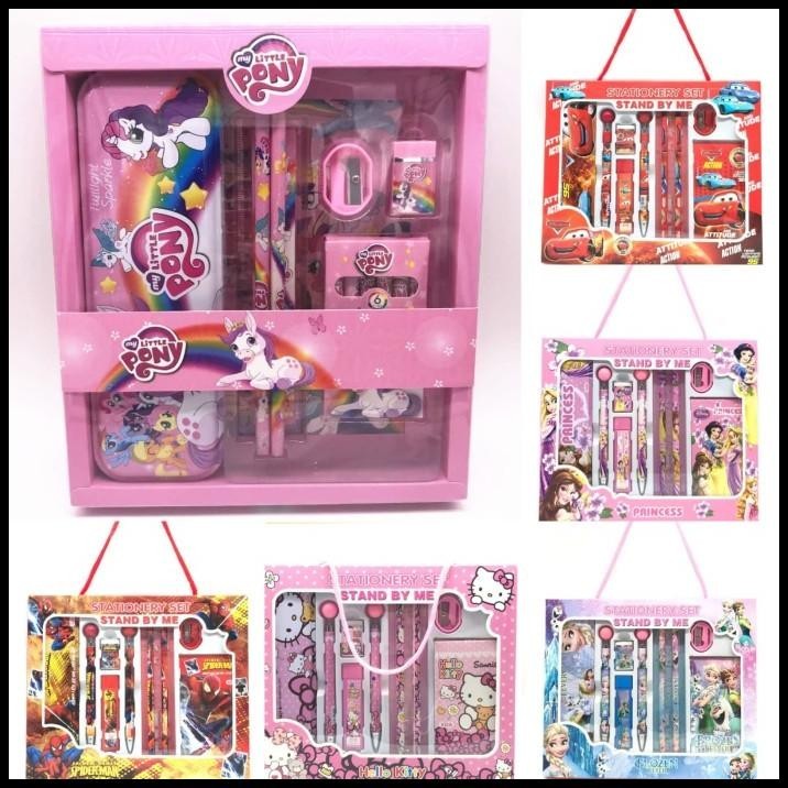 

BEST DEAL PAKET ALAT TULIS SET STATIONARY SET LUCU KARAKTER SOUVENIR ULTAH ANAK !!!!!