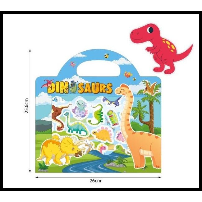 

HOT DEAL TWEEDYTOYS - DIY STICKER BAG BESAR / REUSABLE STIKER / STICKER LUCU !