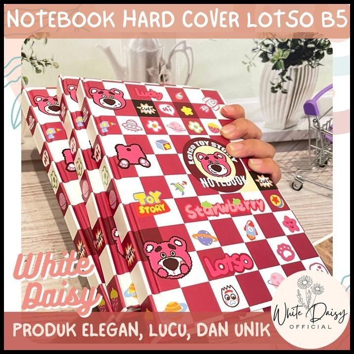 

TERBARU BUKU NOTEBOOK HARDCOVER LOTSO BEAR DOLL PREMIUM TOY IMUT STORY LUCU !!!!!!