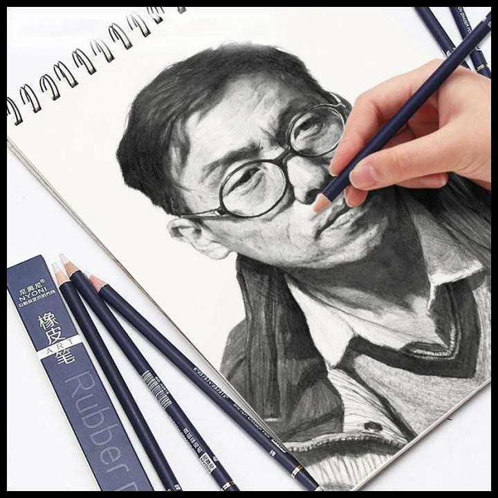 

TERBARU NYONI PENGHAPUS BENTUK PENSIL / PENCIL SHAPED ERASER / PENGHAPUS SENI FOR ART STUDENT !!!!!
