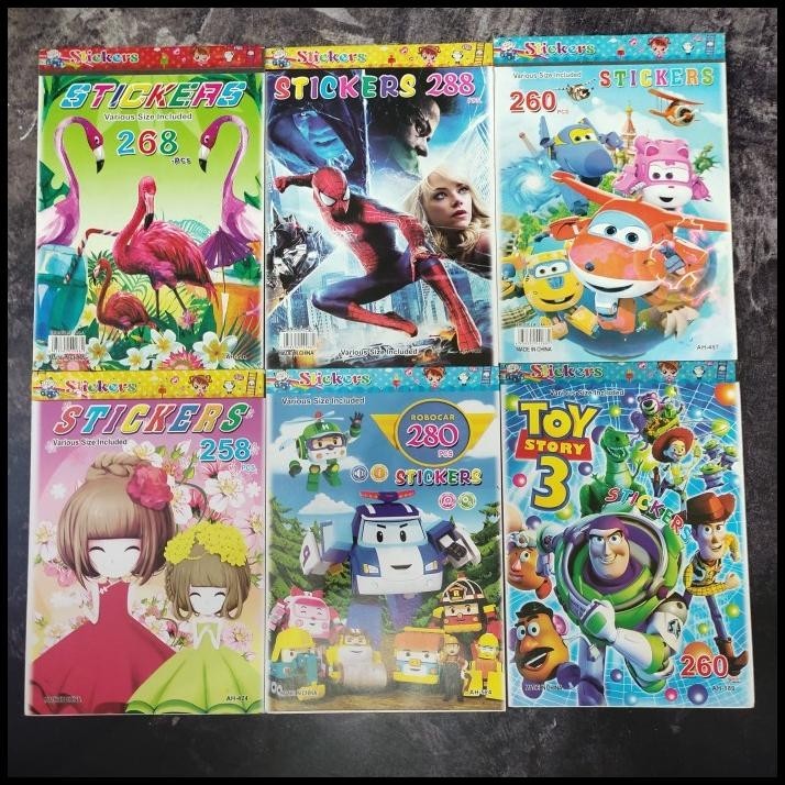 

GRATIS ONGKIR STICKER SET BOOK BUKU STICKER ANAK !!!!!!!