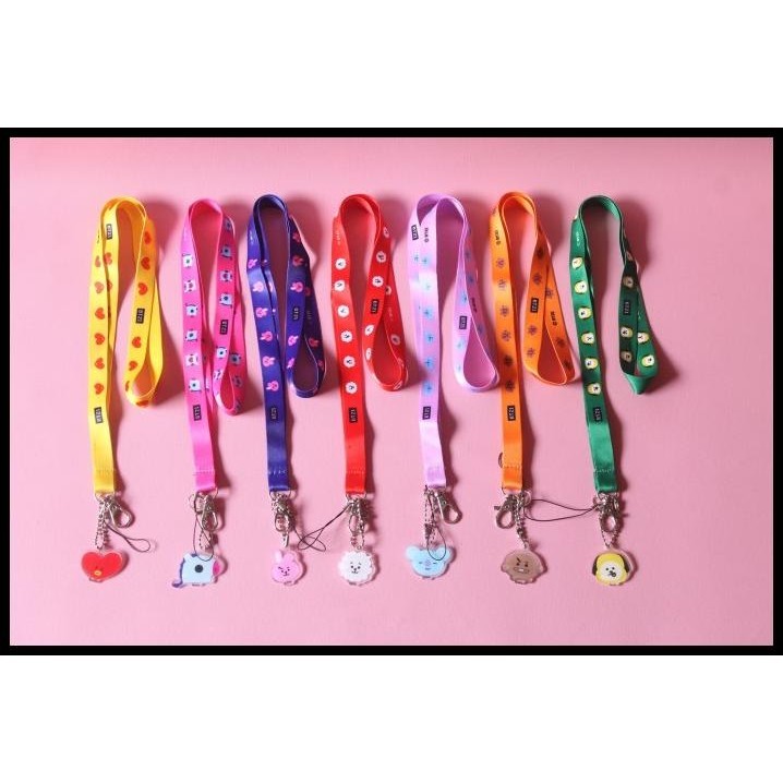 

DISKON STRAP BTS BT21 LANYARD ID CARD BTS KPOP BT21 !!!!!