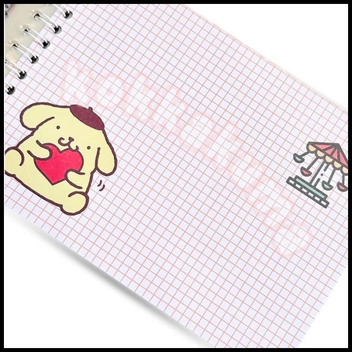 

TERBARU ( KKM ) SANRIO BINDER STICKER NOTEBOOK AND WEEKLY PLANNER BUKU !!!
