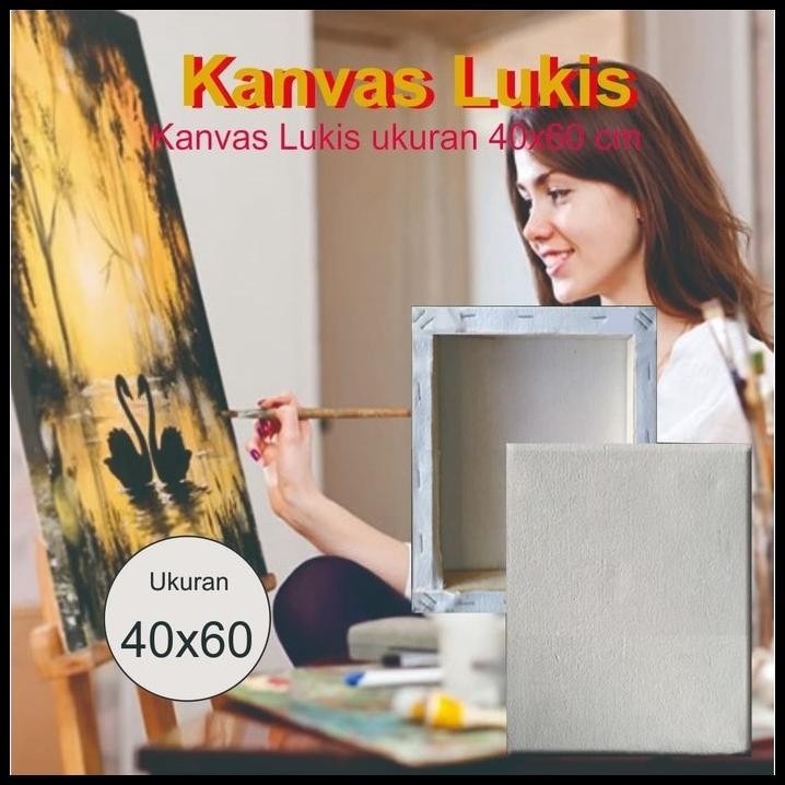 

TERBARU KANVAS 40 X 60 KANVAS ALAT LUKIS MENGGAMBAR KESENIAN PAINTING !!!!!!!