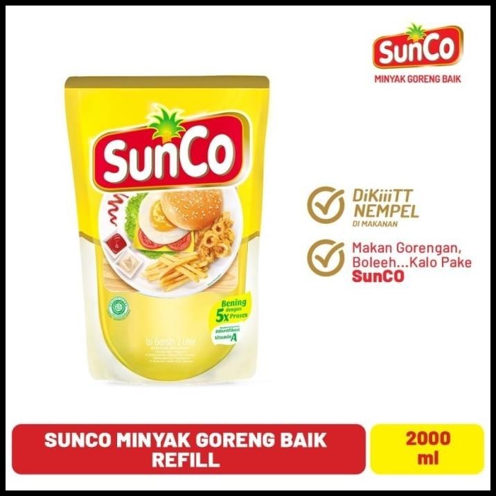 

GRATIS ONGKIR MINYAK GORENG SUNCO 2 LITER REFILL TERBAIK- MINYAK GORENG !!!!!