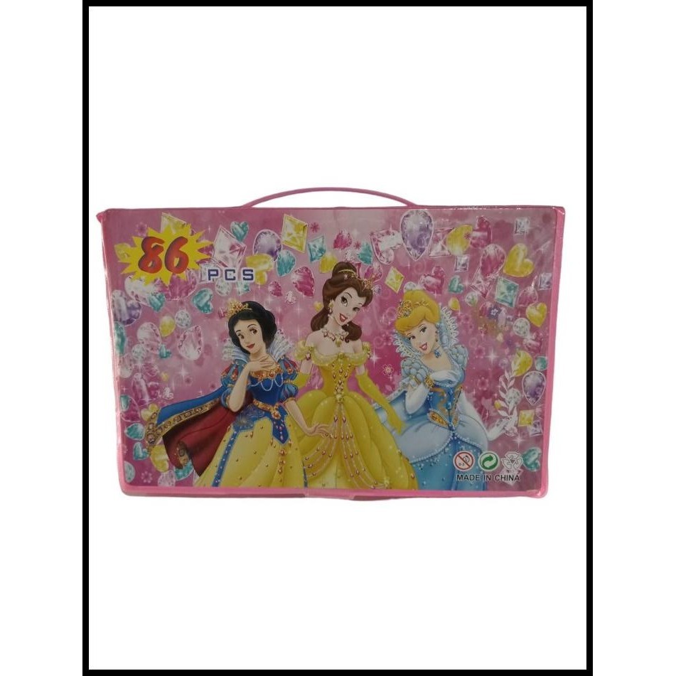 

BEST DEAL CRAYON 86 PCS JUMBO COLORING COLOURING SET PENSIL WARNA