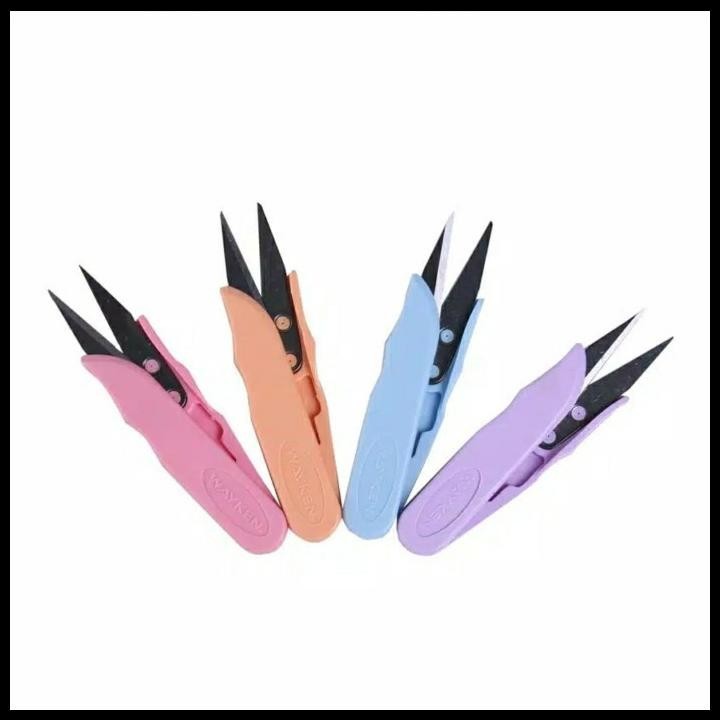 

DISKON [SATUAN] COLOR PLASTIC SEWING SCISSORS/GUNTING JAHIT BENANG PLASTIK !!!!!