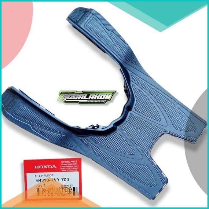 Cover Lantai Step Floor Pijakan Kaki Beat Karbu ori original ahm 13m4y