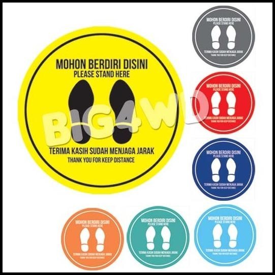 

TERMURAH STIKER STICKER JAGA JARAK PENANDA JARAK BILINGUAL INDONESIA-INGGRIS !!!!!!!