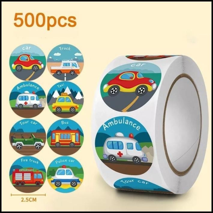 

DISKON STICKER ROLL FANCY KIDS ISI 500PCS !!!!!!!