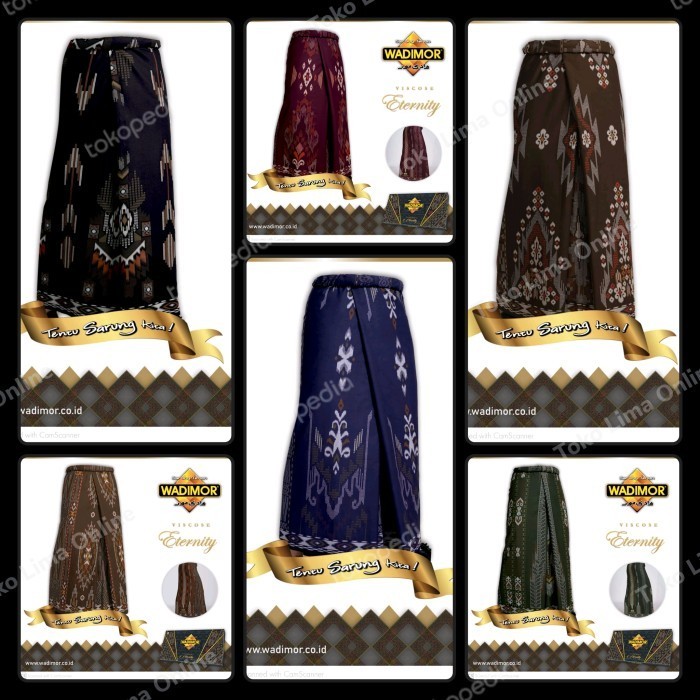 Sarung Wadimor Premium Viscose Eternity Motif Ethnic Batik