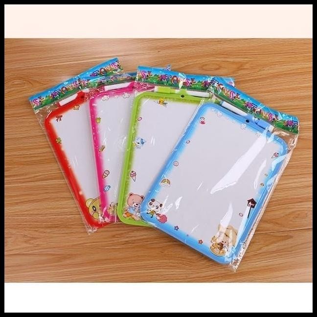 

BEST DEAL PAPAN TULIS MINI 19X26CM / COLORFUL WHITE BOARD / WHITE BOARD WIPE AND !!!!!!